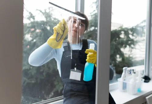 Nettoyage de vitres intérieures et extérieures à Saint-Victor-de-Buthon